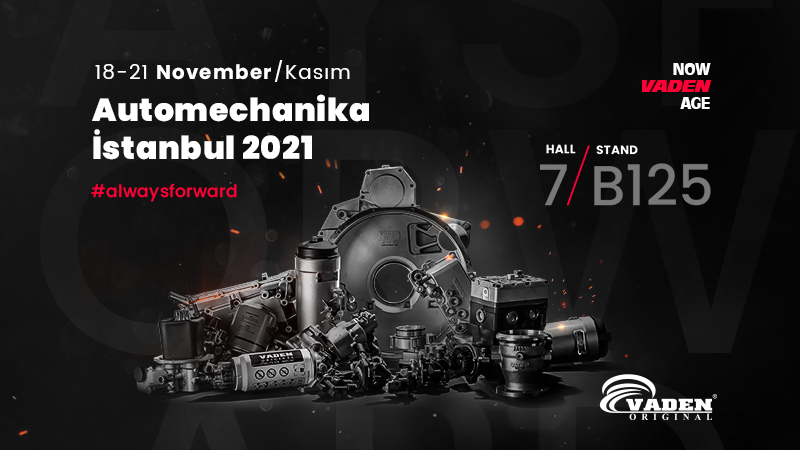 8-21 Kasım Automechanika İstanbul.